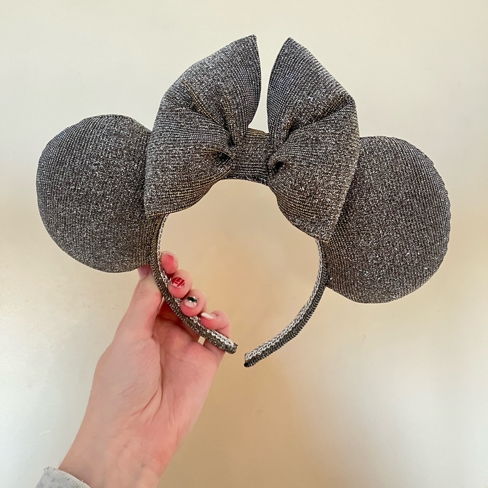 Silver and Gold Minnie Ears | New Year’s Ears | Mouse Ears